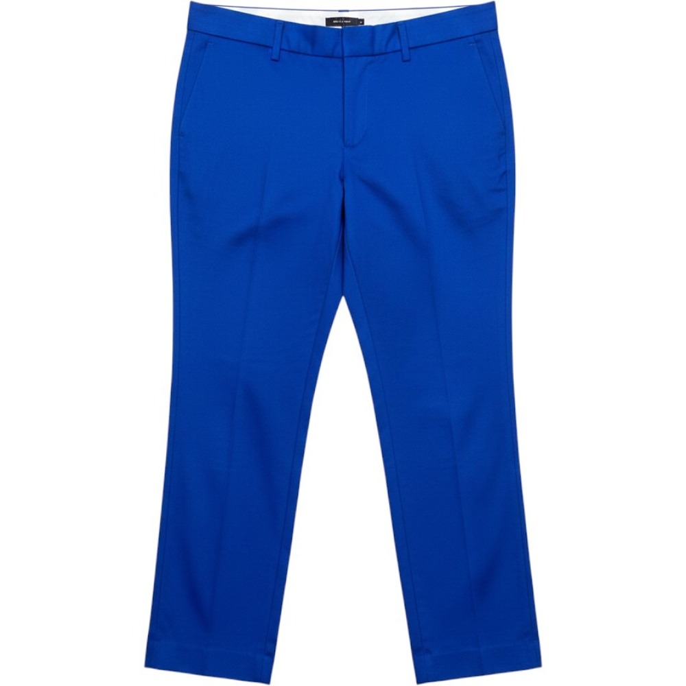 a.n.a Dress Pants 10 Royal Blue Stretch Cotton Straight Leg Career Trousers